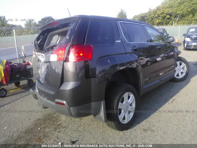 2GKALMEK9F6299621 - 2015 GMC TERRAIN SLE BLACK photo 4