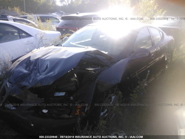 2G2WP552X81149484 - 2008 PONTIAC GRAND PRIX შავი ფოტო 2