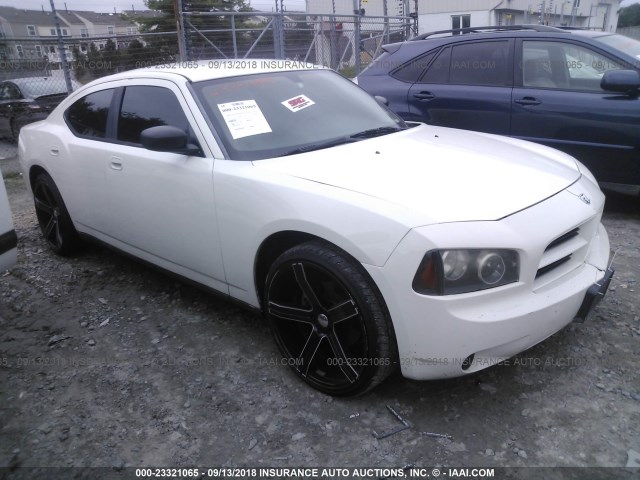 2B3KA43R17H750389 - 2007 DODGE CHARGER SE/SXT WHITE photo 1