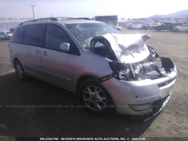 5TDZA22C55S254556 - 2005 TOYOTA SIENNA XLE/XLE LIMITED SILVER photo 1