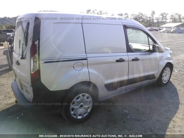 NM0LS6E74G1251301 - 2016 FORD TRANSIT CONNECT XL SILVER photo 4