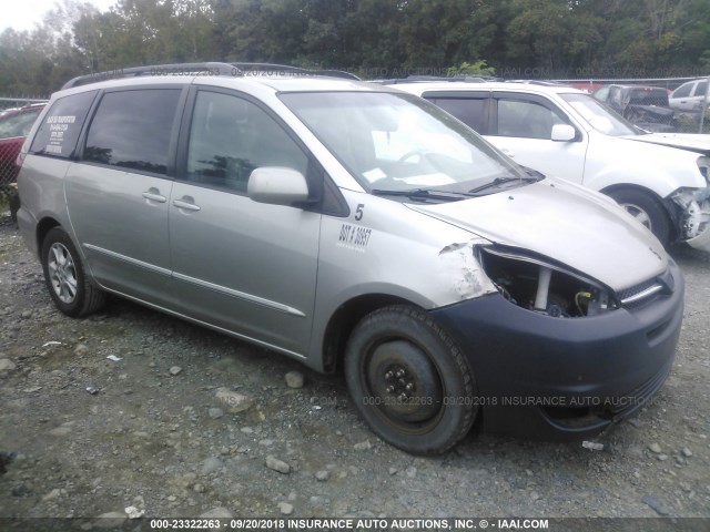 5TDZA22C65S318216 - 2005 TOYOTA SIENNA XLE/XLE LIMITED GRAY photo 1