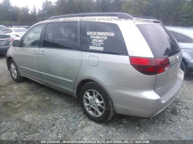 5TDZA22C65S318216 - 2005 TOYOTA SIENNA XLE/XLE LIMITED GRAY photo 3