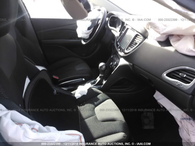 1C3CDFDH2ED928840 - 2014 DODGE DART SE AERO SILVER photo 5