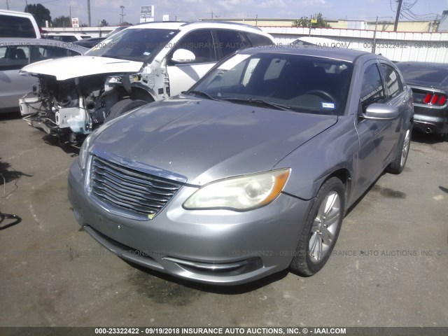 1C3CCBAB5DN698053 - 2013 CHRYSLER 200 LX SILVER photo 2