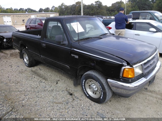 1FTCR10AXSTA34773 - 1995 FORD RANGER BLACK photo 1