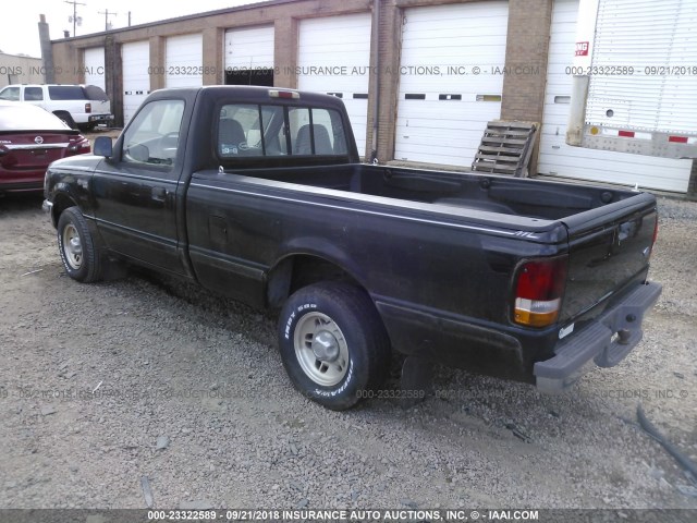 1FTCR10AXSTA34773 - 1995 FORD RANGER BLACK photo 3