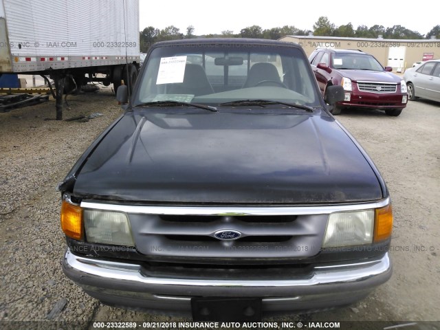 1FTCR10AXSTA34773 - 1995 FORD RANGER BLACK photo 6