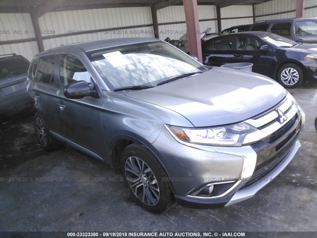 JA4AD2A34JZ015895 - 2018 MITSUBISHI OUTLANDER ES GRAY photo 1