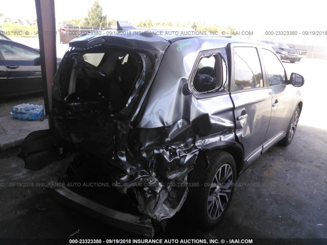 JA4AD2A34JZ015895 - 2018 MITSUBISHI OUTLANDER ES GRAY photo 4