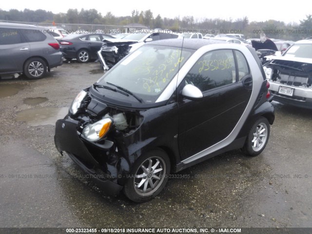 WMEEJ31X19K257476 - 2009 SMART FORTWO PURE/PASSION GRAY photo 2