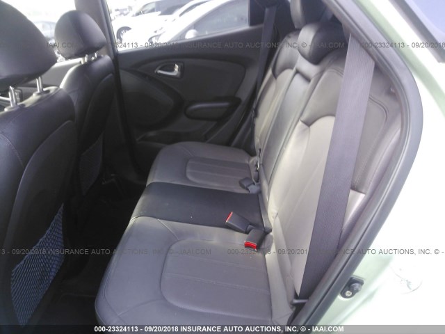 KM8JU3AC1BU198338 - 2011 HYUNDAI TUCSON GLS/LIMITED 绿色 照片 8