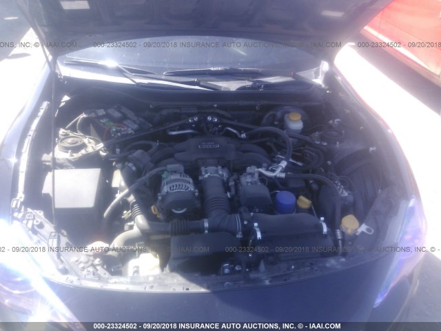 JF1ZNAA13E8708134 - 2014 TOYOTA SCION FR-S BLACK photo 10