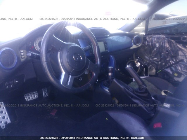 JF1ZNAA13E8708134 - 2014 TOYOTA SCION FR-S BLACK photo 5