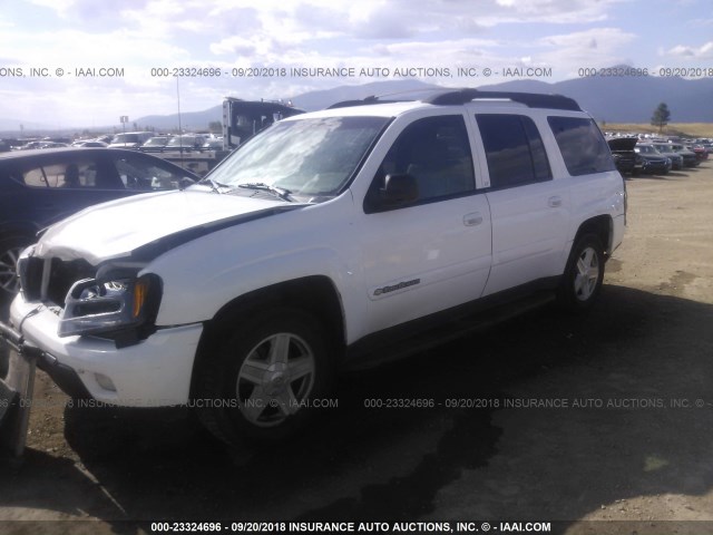 1GNET16S236113226 - 2003 CHEVROLET TRAILBLAZER EXT WHITE photo 2