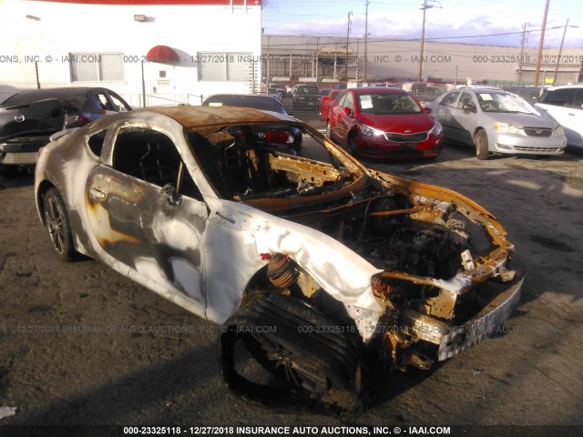 JF1ZNAA10E8701383 - 2014 TOYOTA SCION FR-S WHITE photo 1