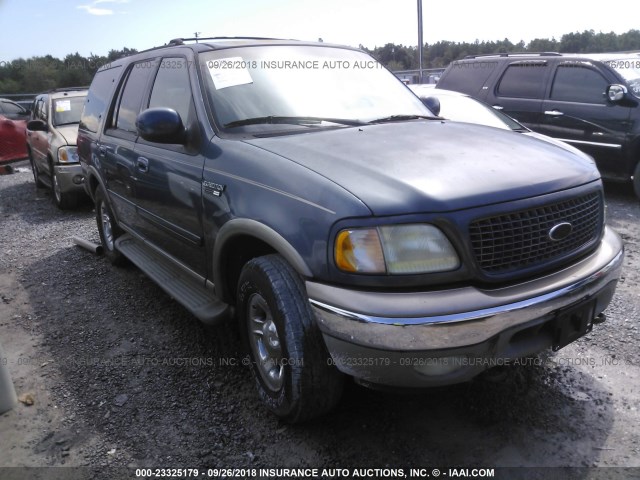 1FMPU18L6YLB06644 - 2000 FORD EXPEDITION EDDIE BAUER BLUE photo 1