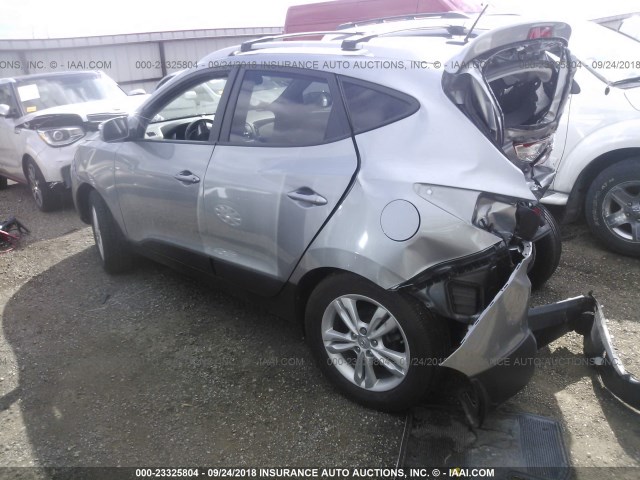 KM8JU3ACXCU521657 - 2012 HYUNDAI TUCSON GLS/LIMITED 灰色 照片 3