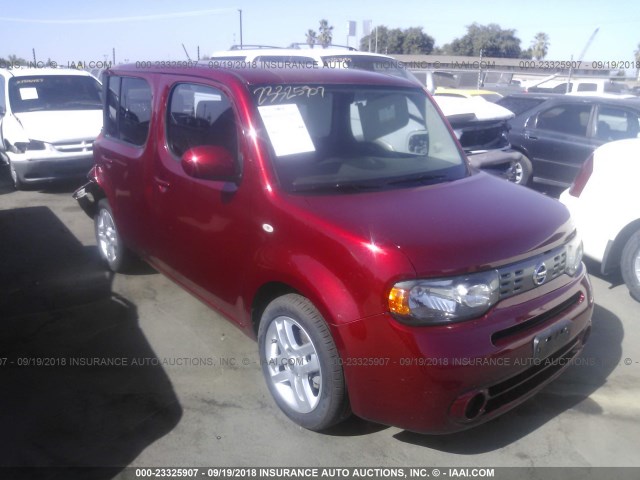 JN8AZ2KR2DT302190 - 2013 NISSAN CUBE S/SL RED photo 1