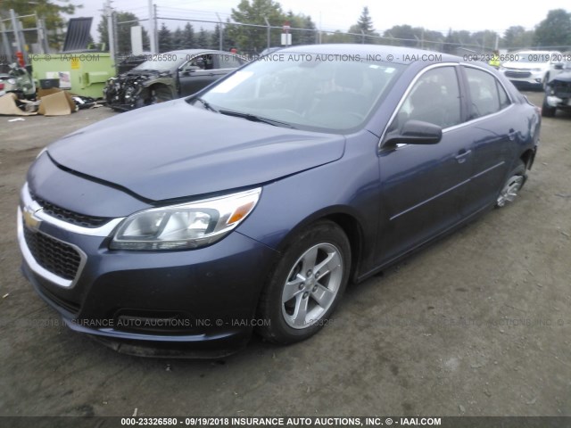 1G11B5SL3FF203904 - 2015 CHEVROLET MALIBU LS 蓝色 照片 2