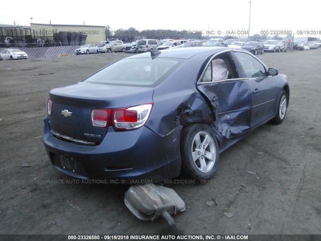 1G11B5SL3FF203904 - 2015 CHEVROLET MALIBU LS 蓝色 照片 4