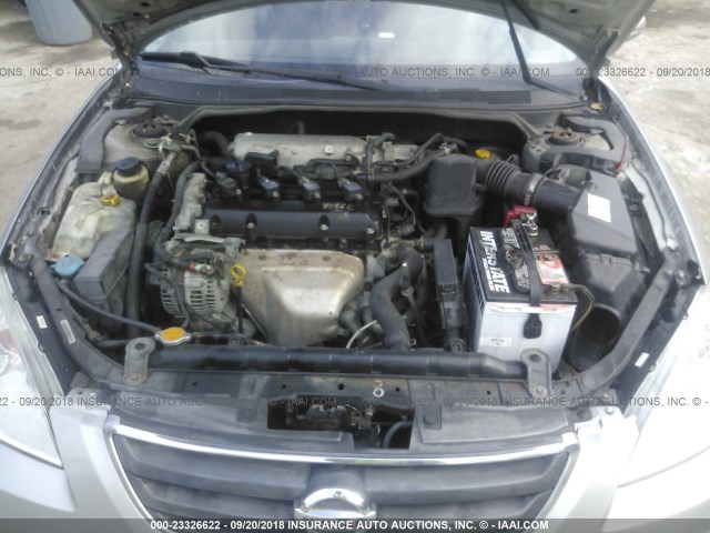 1N4AL11D53C113325 - 2003 NISSAN ALTIMA S/SL SILVER photo 10