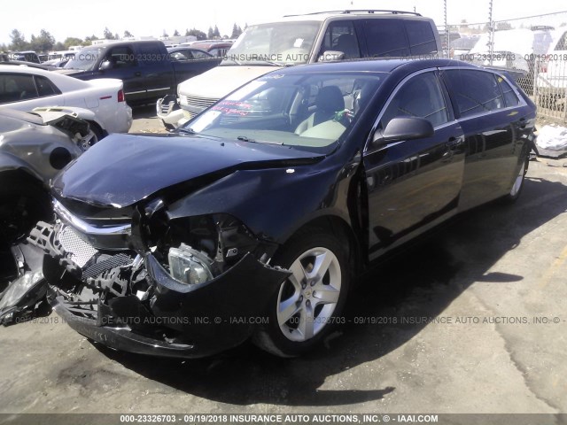 1G1ZB5E14BF226776 - 2011 CHEVROLET MALIBU LS 黑色 照片 2