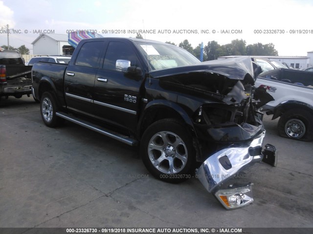 1C6RR7NT3FS573410 - 2015 RAM 1500 LARAMIE BLACK photo 1