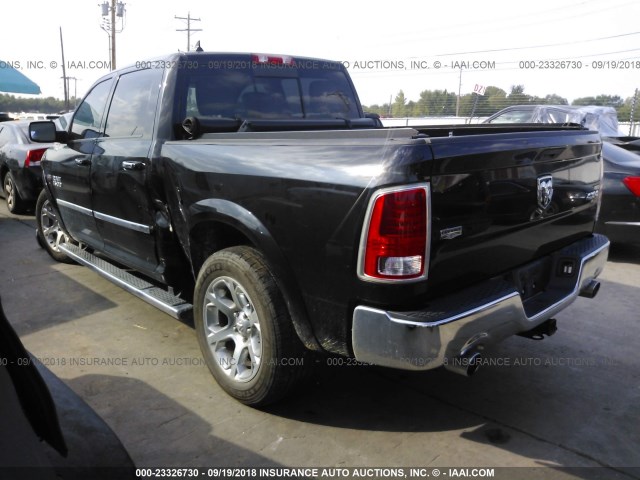 1C6RR7NT3FS573410 - 2015 RAM 1500 LARAMIE BLACK photo 3