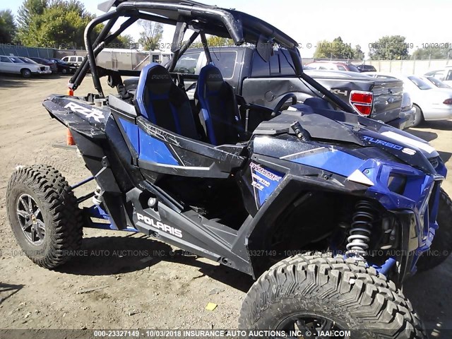 3NSVEL929JF401108 - 2018 POLARIS RZR XP TURBO S BLUE photo 6