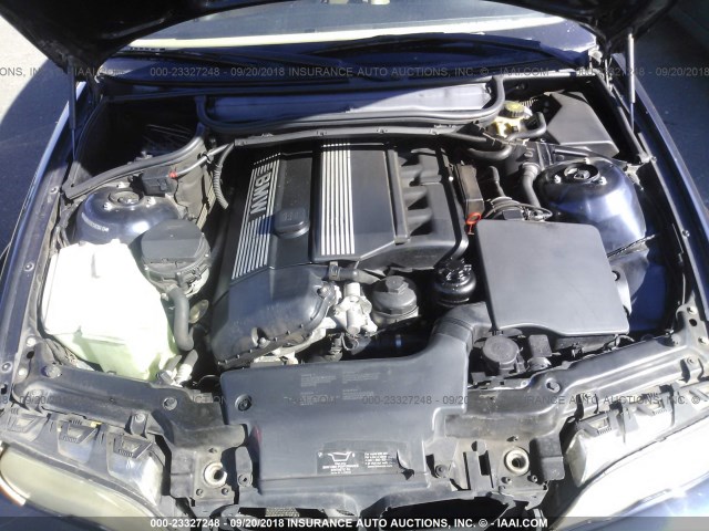 WBABN534X1JU20413 - 2001 BMW 330 CI Կապույտ լուսանկար 10