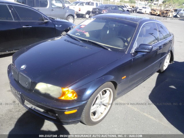 WBABN534X1JU20413 - 2001 BMW 330 CI Կապույտ լուսանկար 2