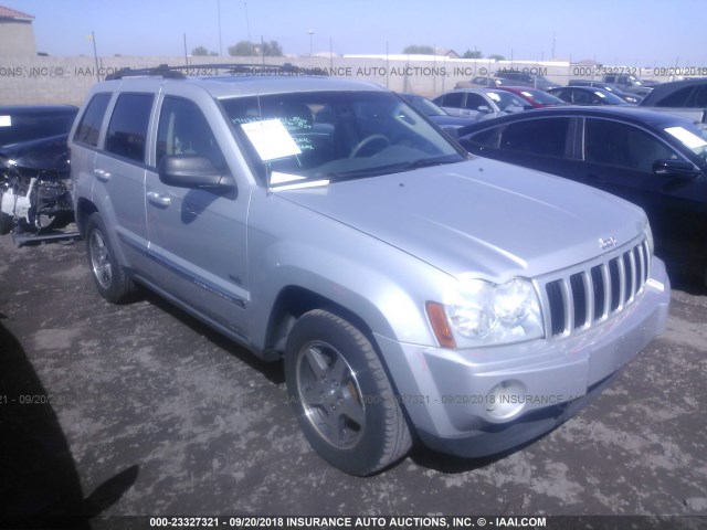 1J4GS48K06C345522 - 2006 JEEP GRAND CHEROKEE LAREDO/COLUMBIA/FREEDOM 银色 照片 1