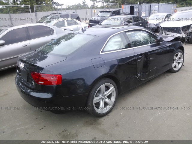 WAULFAFR4EA035002 - 2014 AUDI A5 PREMIUM PLUS BLACK photo 4