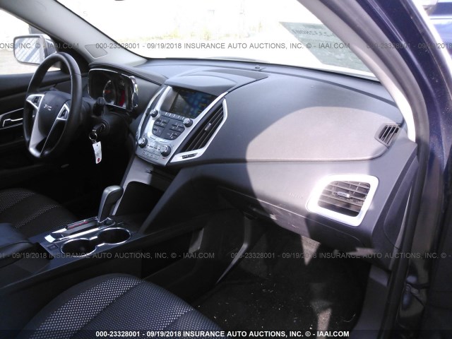 2GKALREK3F6350124 - 2015 GMC TERRAIN SLE Dark Blue photo 5