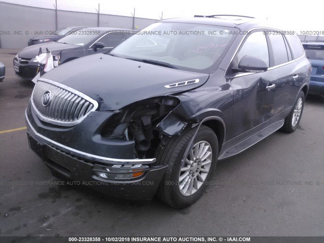 5GAKVBED2BJ209000 - 2011 BUICK ENCLAVE CXL GRAY photo 6