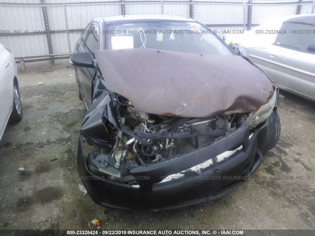 JTKDE177860143159 - 2006 TOYOTA SCION TC BLACK photo 6