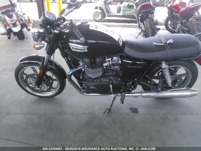 SMT900K17FT684910 - 2015 TRIUMPH MOTORCYCLE BONNEVILLE BLACK photo 9