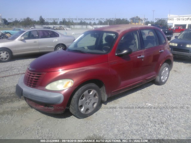 3C4FY48B93T621857 - 2003 CHRYSLER PT CRUISER CLASSIC MAROON photo 2