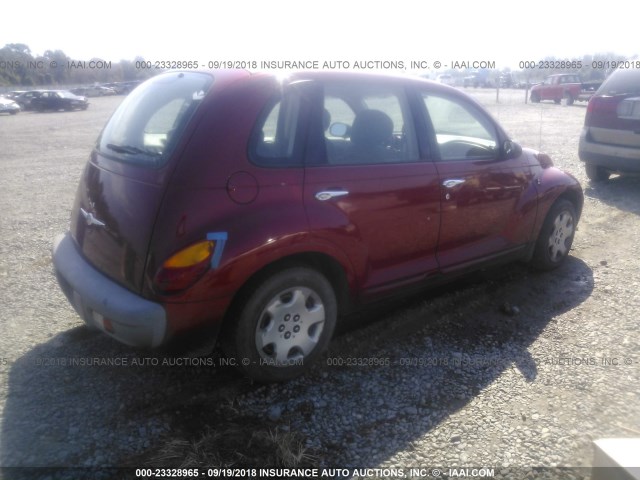 3C4FY48B93T621857 - 2003 CHRYSLER PT CRUISER CLASSIC MAROON photo 4