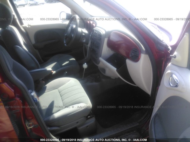 3C4FY48B93T621857 - 2003 CHRYSLER PT CRUISER CLASSIC MAROON photo 5