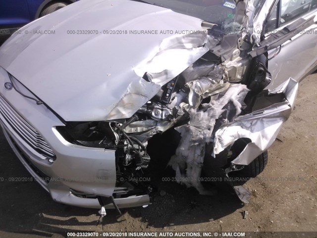 3FA6P0G79GR382084 - 2016 FORD FUSION S SILVER photo 6