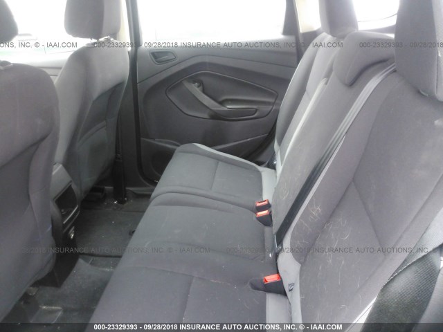 1FMCU0F74DUB49222 - 2013 FORD ESCAPE S GRAY photo 8