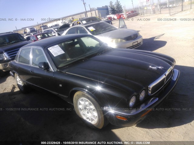 SAJHX1243WC813166 - 1998 JAGUAR XJ8 BLACK photo 1