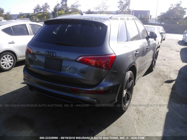 WA1DKAFP5CA102666 - 2012 AUDI Q5 PREMIUM PLUS GRAY photo 4