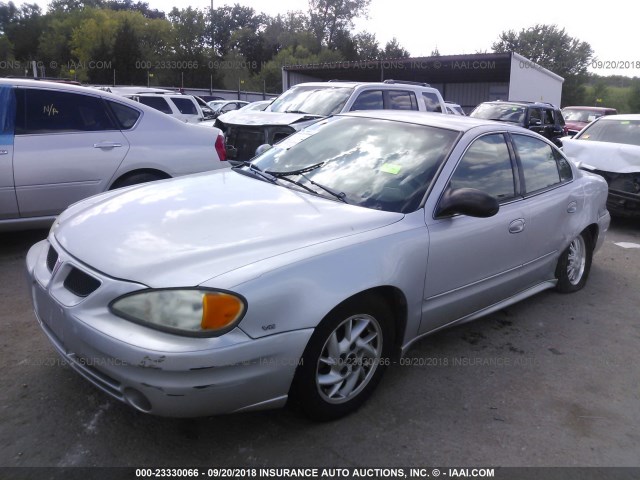 1G2NF52E24M638022 - 2004 PONTIAC GRAND AM SE1 SILVER photo 2