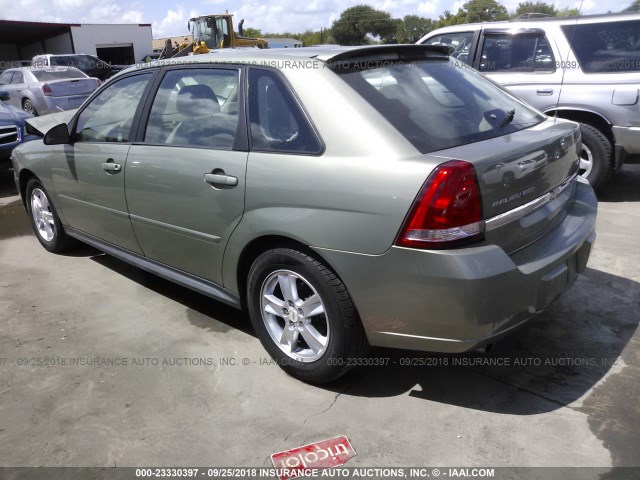 1G1ZT64855F224556 - 2005 CHEVROLET MALIBU MAXX LS GREEN photo 3