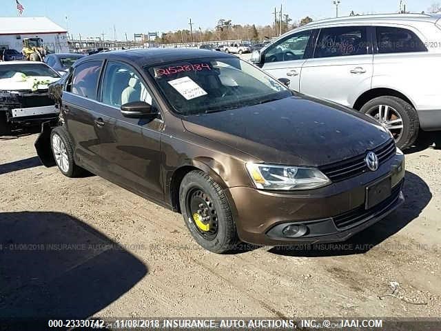 3VWLX7AJ5BM366042 - 2011 VOLKSWAGEN JETTA SEL BROWN photo 1