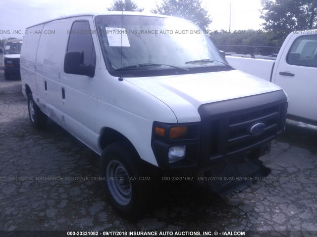 1FTNE2EL6BDB40006 - 2011 FORD ECONOLINE E250 VAN WHITE photo 1