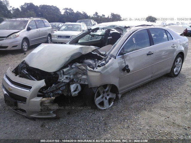 1G1ZG57B29F233890 - 2009 CHEVROLET MALIBU LS 金色 照片 2